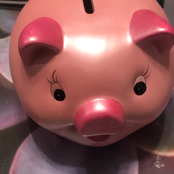 New Pink Ceramic 🐷Pink Pig Piggy Bank - Picture 7 of 16